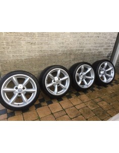 Full Set Of Used Smart Roadster 452 17 Inch Alloy Runline Wheels With Tyres