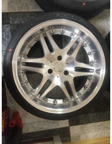 Full set of USED Smart Roadster Brabus 18 inch alloy Monoblock wheels with NEW tyres