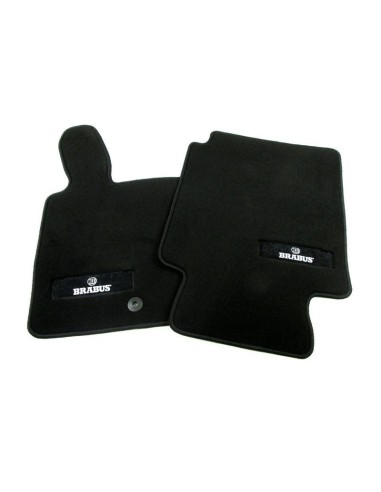 original OEM BRABUS VELOURS floor mats, set of 2- Smart fortwo 450 LHD