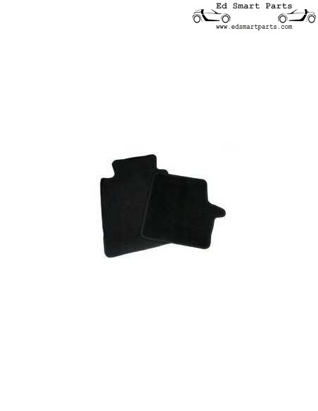 Tapetes OEM STANDARD BLACK, conjunto de 2 - Smart fortwo 450