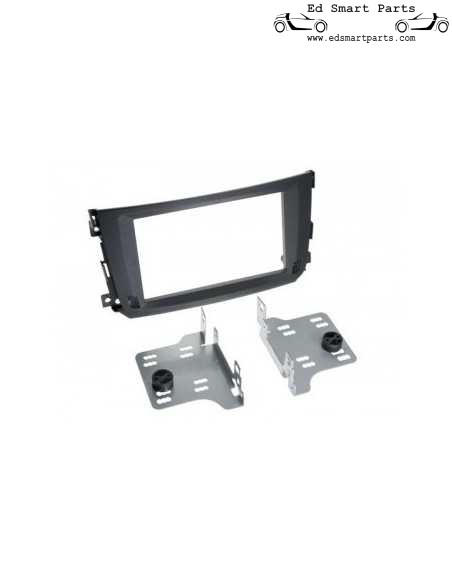 Smart ForTwo 451 facelift model 10-2010 2 din mounting Frame Car Radio Frame Adapter