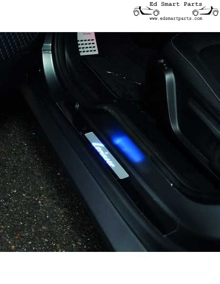 Smart Fortwo Forfour 453 Lorinser illuminated Door Sills