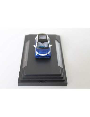 Busch Smart 453 Fortwo Coupe bianco / blu notte modello auto 1:87