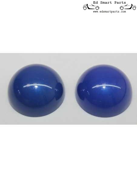 Smart Coloured Stalk Endkappen (Paar) Blau