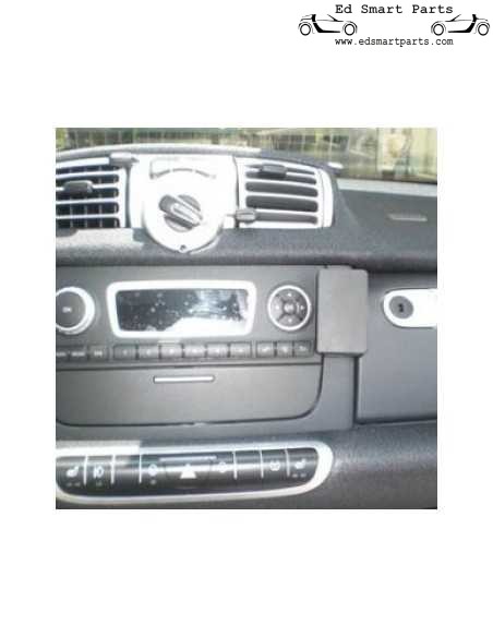 SMART FORTWO 451 FACELIFT ABGEWINKELT TELEFON HALTERUNG CLIP