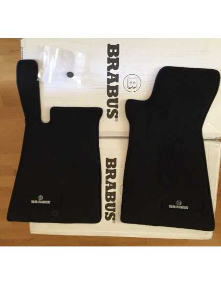 Tapis de sol en velours noir d'origine LHD OEM BRABUS - Smart roadster