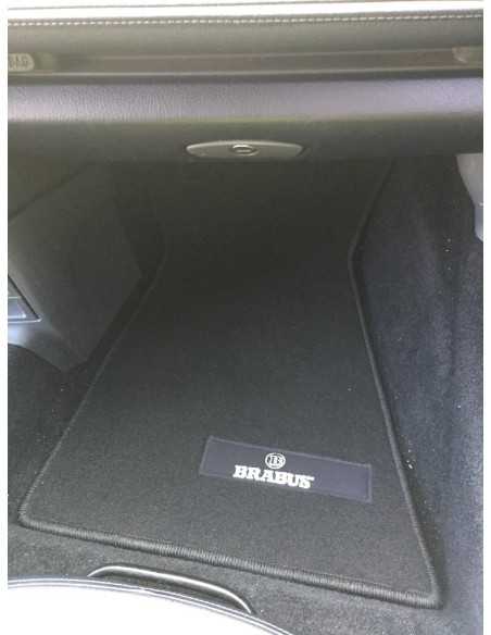 Tapis de sol en velours noir d'origine LHD OEM BRABUS - Smart roadster