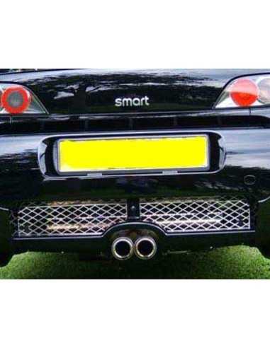 S-Mann Smart Roadster Heckdiffusor Mittelauspuff