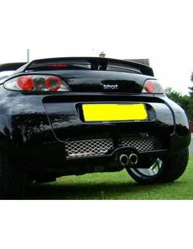 S-Mann Smart Roadster Diffusore posteriore Scarico centrale