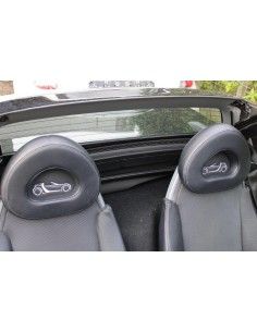 Inserciones de reposacabezas con efecto cuero del Smart Roadster
