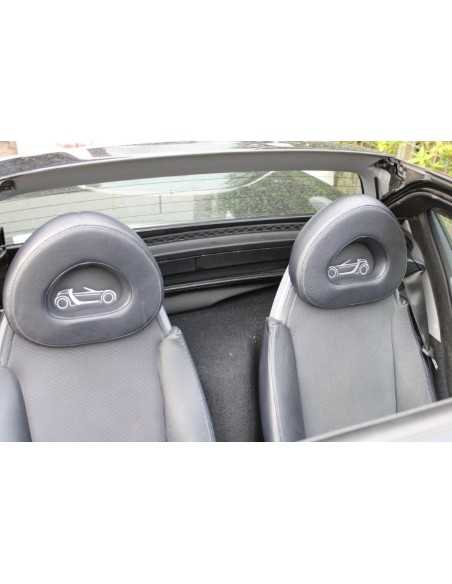 Smart Roadster leatherlook headrest inlays inserts