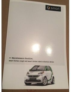 Smart Fortwo 451 ED Servicehandbuch Wartungsheft