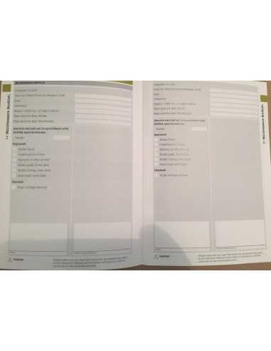 Smart Fortwo 451 ED Servicehandbuch Wartungsheft