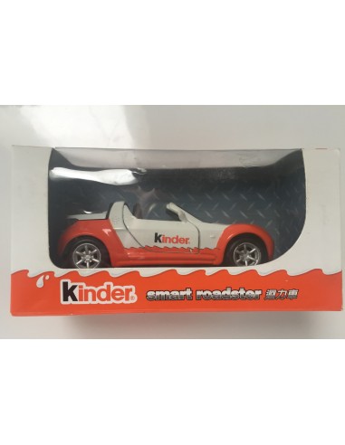 Maisto smart roadster Ferrero Kinder Chocolat modelo de edição limitada 1/43