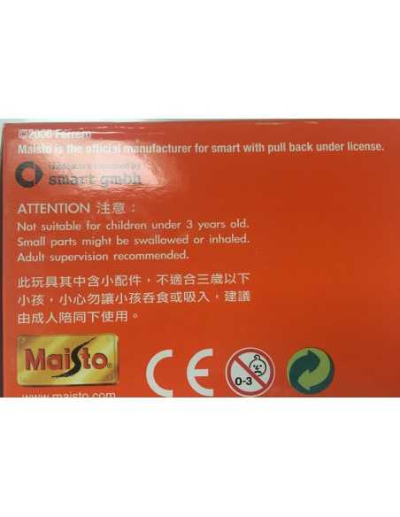 Maisto smart roadster Ferrero Kinder Chocolat modèle en édition limitée 1/43