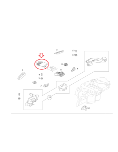 Parabrisas con ventilación anticongelante Smart Roadster 452 2