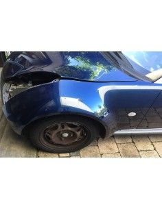 El alerón Smart Roadster se puede utilizar en varios colores.