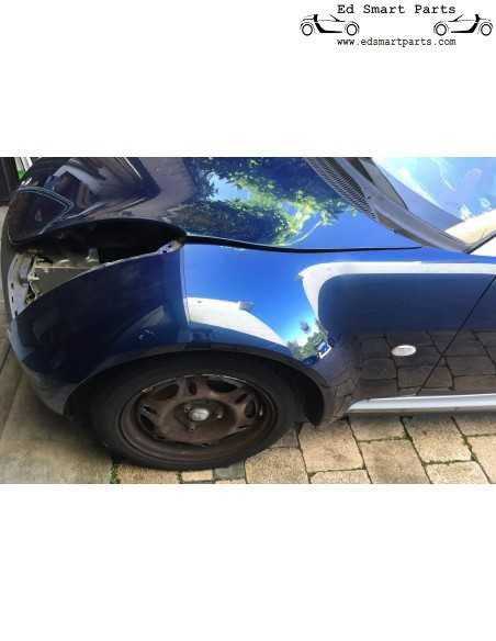 De Smart Roadster-spoiler is verkrijgbaar in verschillende kleuren.