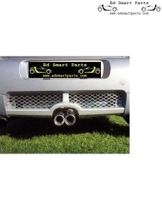 Conjunto de grade traseira S-Mann Smart Roadster 2