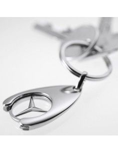 Llavero con chip para carrito de compras Mercedes-Benz original 2