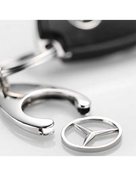 Originele Mercedes-Benz sleutelhanger Winkelwagenchip Sleutelhanger