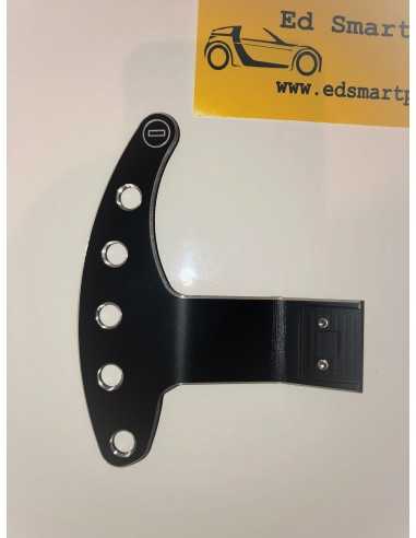 Paletas de cambio de marchas Racing RS F1 para volante deportivo con levas en el volante, color negro