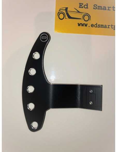 Paletas de cambio de marchas Racing RS F1 para volante deportivo con levas en el volante, color negro