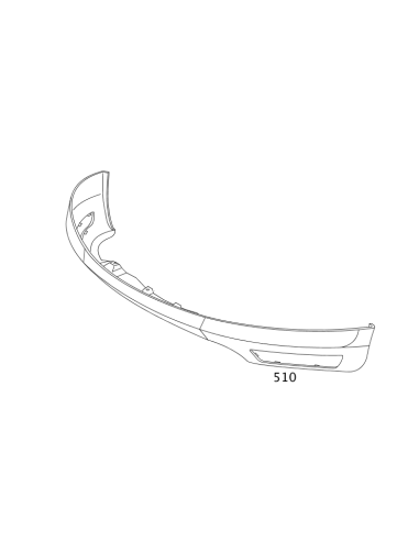 nouveau spoiler avant Smart ForFour 454 Brabus