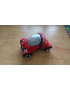 Originele Smartware Pluche knuffelauto Smart Roadster Rood 2