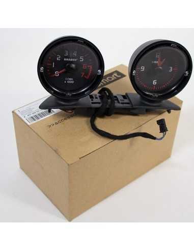 Smart Fortwo 451 FACELIFT dashboard pods toerenteller en klok in Brabus design