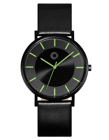 Reloj unisex, smart, negro/verde verde