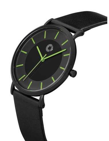 Unisex-Uhr, Smart, grün schwarz/grün