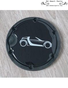 Emblema adesivo para a tampa do tanque de combustível, Smart Roadster (cupê) autoadesivo.