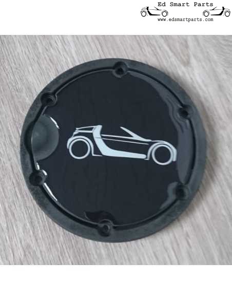 embleemsticker voor de tankdop, zelfklevend, smart roadster (coupé)