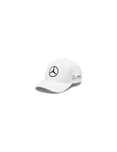 Gorra del equipo MERCEDES AMG PETRONAS MOTORSPORT, color blanco