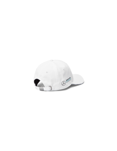 Gorra del equipo MERCEDES AMG PETRONAS MOTORSPORT, color blanco 2
