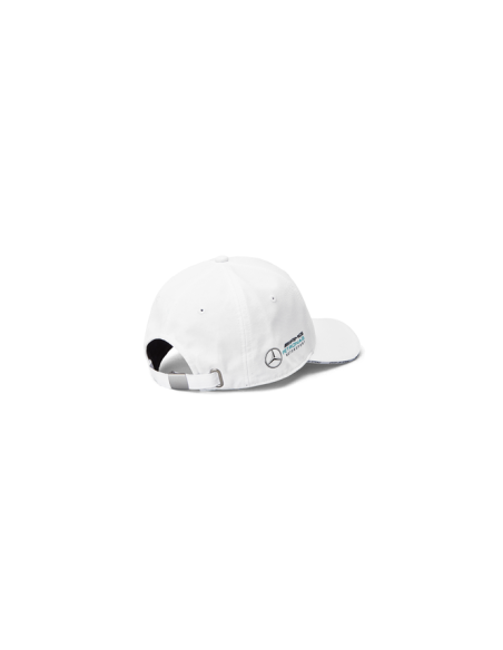 Gorra del equipo MERCEDES AMG PETRONAS MOTORSPORT, color blanco