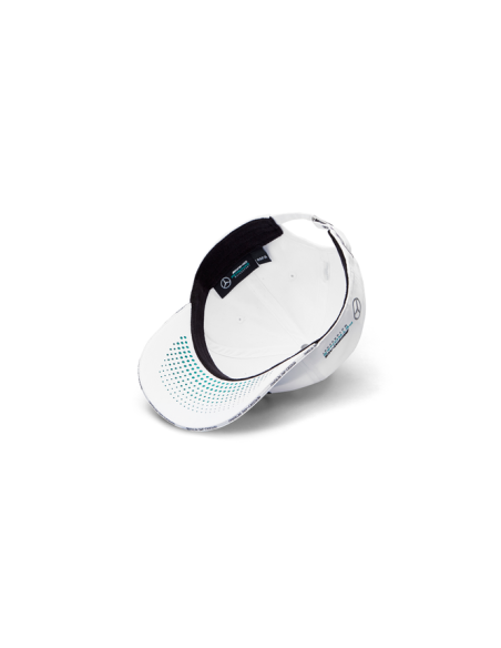 Gorra del equipo MERCEDES AMG PETRONAS MOTORSPORT, color blanco