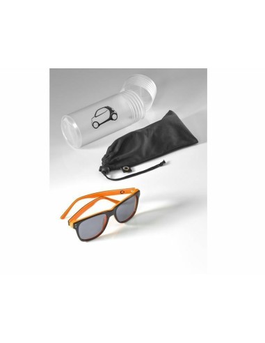 Echte Smart Zubehör - Kollektion Orange Sonnenbrille - Orange / schwarz unisex