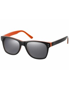 Véritable accessoire intelligent - Collection Lunettes de soleil orange - Orange / Noir unisexe 2