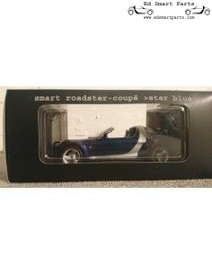 Smart Roadster Coupé Azul Estrella 1/18 Kyosho