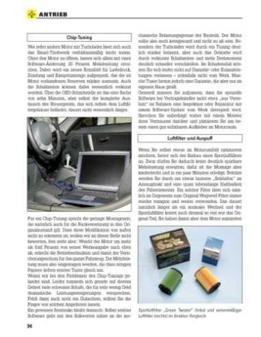 Smart fortwo et roadster "Jetzt Helfe Ich mir Selbst"