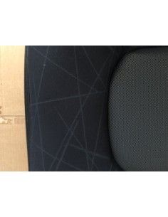 Neues Smart Roadster 452 Sitzrückenpolster Mikado Schwarz für Sitze ohne Sitzairbags 2