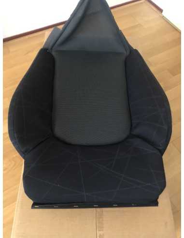 New Smart Roadster 452 seat backrest cushion Mikado Black for seats without seat airbags