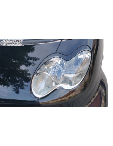 RDX headlight covers Smart fortwo 450 Facelift 2003-2007 Evil eye