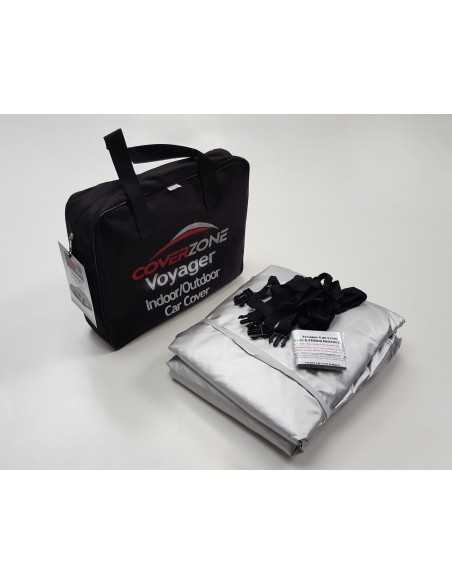 Funda para coche Smart ForTwo 450 y 451 Cabrio y Coupé: resistente al agua y transpirable