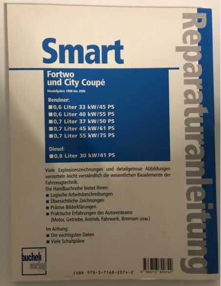 Smart Fortwo & City Coupé - Guide de réparation