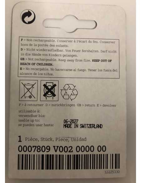 Bateria de chaveiro de carro OEM adequada para transmissor de 3 botões no 450 fortwo e 452 roadster Bateria de chaveiro de carro OEM adequada para transmissor de 3 botões no 450 fortwo e 452 roadster