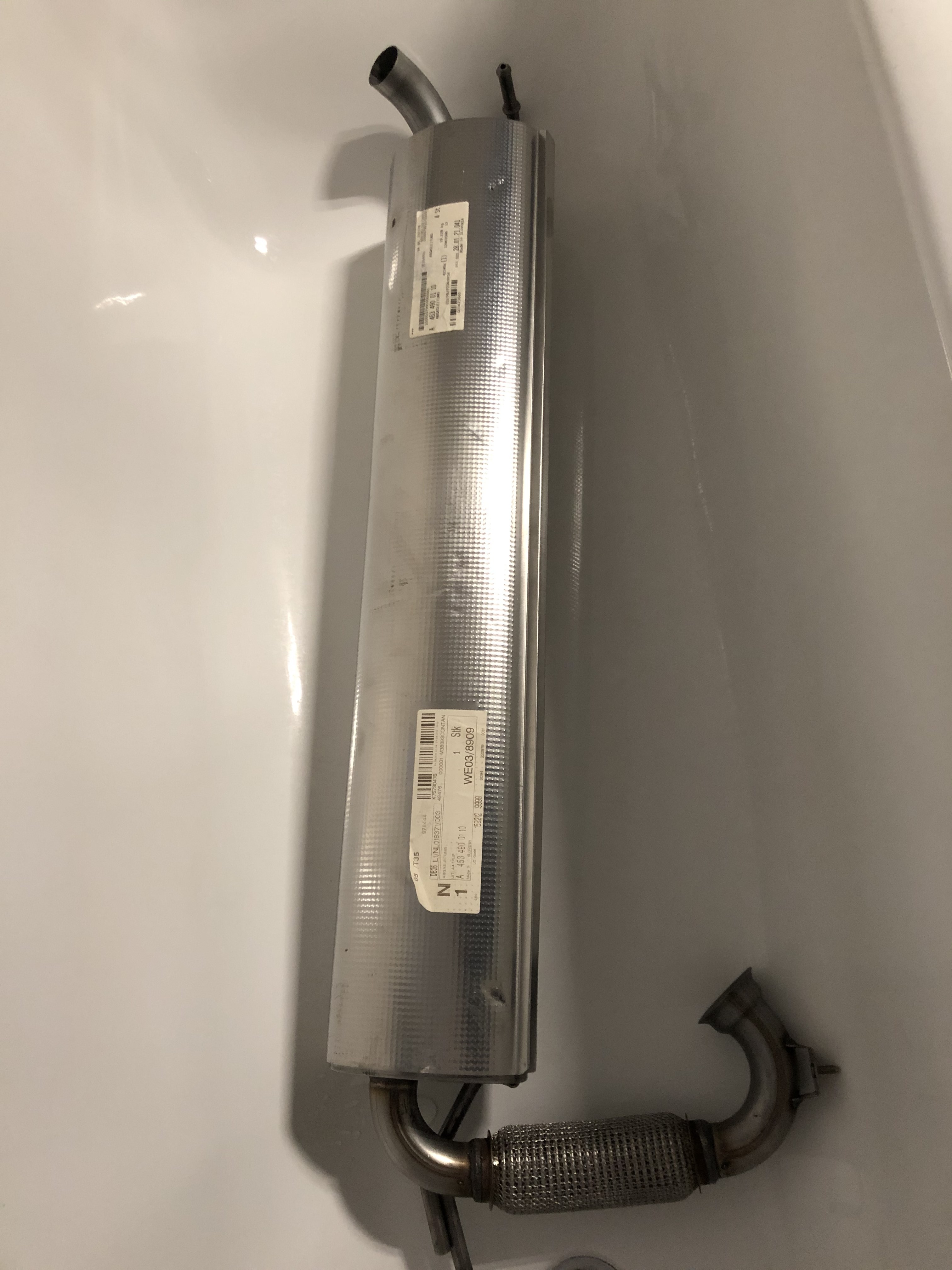 smart Fortwo / Forfour 453 Standard Exhaust system