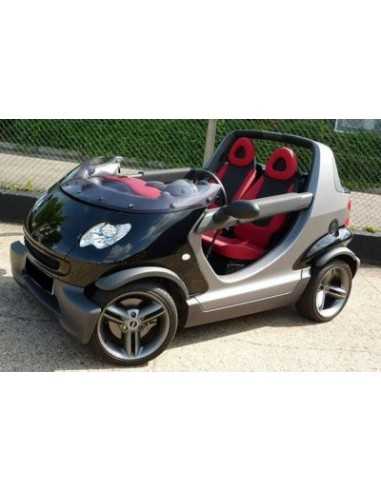 Nieuwe Smart ForTwo Roadster Crossblade16 inch Spikeline wiel Titanium